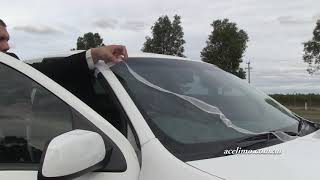 How to put or tie a wedding ribbon on a wedding car or limo instructional video tutorial [upl. by Granny]