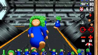 Lemmings 3D  Taxing Level 8 [upl. by Asen]