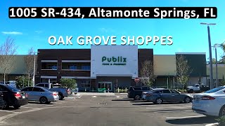 Publix at Oak Grove Shoppes in Altamonte Springs Florida on December 6 2023  Super Market [upl. by Kristien418]