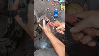 🚴Passion Pro ka disc caliper repairingautomobile bike 🧑‍🔧 [upl. by Rives]