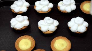 Lemon tart with Meringue topping  Lemon custard filling Tart [upl. by Idnew]