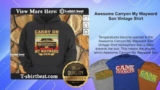 Awesome Carryon My Wayward Son Vintage Shirt [upl. by Kenison]