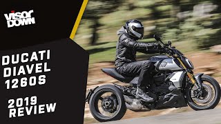 Ducati Diavel 1260S 2019 First Ride Review [upl. by Aicilehp]