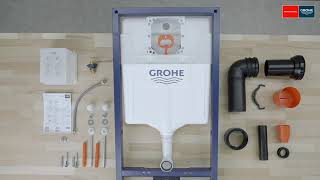 GROHE  Comment installer le Batisupport Rapid SL [upl. by Kcirdec]