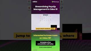 Odoo 18  Streamline Payslip Management [upl. by Cornela908]