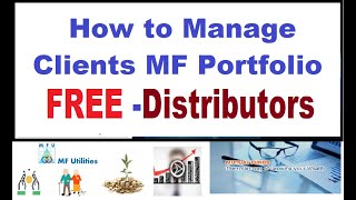 How to get clients Mutual Funds details   MF distributors  How to manage clients MF Portfolio [upl. by Misa51]