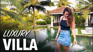 Luxury SRI LANKA Villa  RAW Vlog 5 [upl. by Llovera]