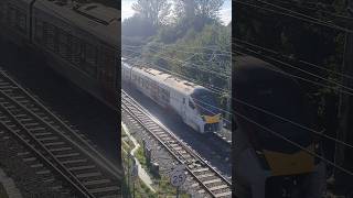 1P40 745006 passes Motts Lane footbridge for Norwich [upl. by Asek]