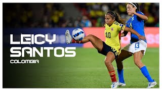 COUPE DU MONDE FÉMININE 2023  Leicy Santos du rêve à première colombienne pro en Europe [upl. by Aihsele]