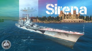 Italian Premium Cruiser quotNapoliquot Revisited  World of Warships Blitz [upl. by Moffitt920]