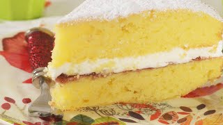 Victoria Sponge Cake Recipe Demonstration  Joyofbakingcom [upl. by Tawney]