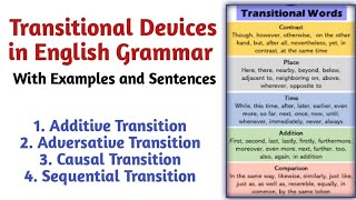 Transitional Devices  Transitional Devices in English  Transitional Devices in Urdu and Hindi [upl. by Camille]