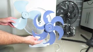 Ventilador Hélice de 3 pás ou 6 pás  Qual é o melhor Testando Velocidade do vento e ruído [upl. by Birkett]