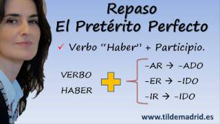 Spanish Lesson 07  Pretérito Perfecto [upl. by Adnilra]