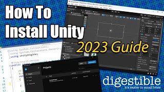 How to Install Unity  2023 Beginners Guide [upl. by Guilbert]