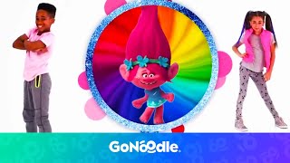 Trolls Cant Stop The Feeling  GoNoodle [upl. by Zetnwahs]