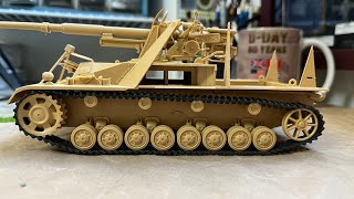 Tamiya Nashorn Kit Update for November 2024 [upl. by Einram]