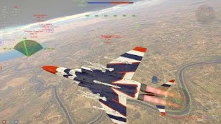 F104 Starfighter Flyby Sound in Warthunder 199 [upl. by Kcirednek]