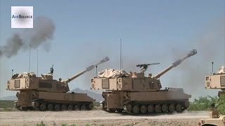 M777 Howitzers amp M109 Paladins  Heavy Metal Artillery Live Fire [upl. by Schellens672]