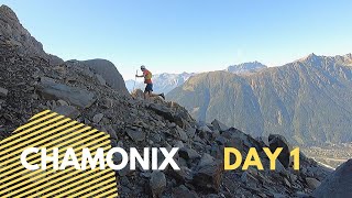 La Jonction  Glacier run in Chamonix France [upl. by Lerual]