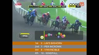 20240901  Race 10 Singapore Kranji Horse Racing Highlights  Pace88 Horse [upl. by Hawkie495]