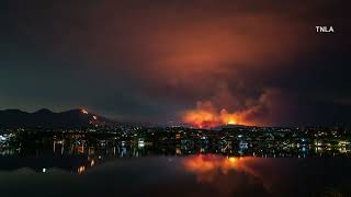 Airport Fire Timelapse [upl. by Boehike]