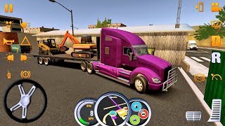 Truck Simulator USA 9 Truck Games Android IOS gameplay [upl. by Ahsyas87]