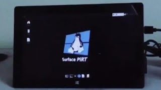 Surface RT is Back  Linux on Microsoft Surface RT  Tutorial link in description [upl. by Marsland]