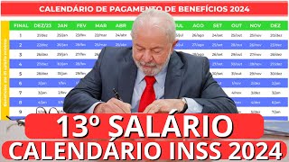 13º SALÁRIO 2ª PARCELA do ABONO EXTRA JÁ TEM DATA E VALORES PARA OS APOSENTADOS 2024  50 do VALOR [upl. by Otreblaug107]