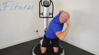 Back Strengthening Exercises Vibration Plate [upl. by Sialac]