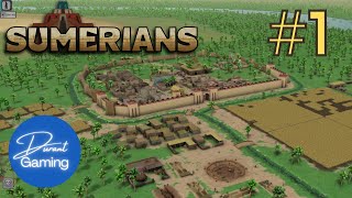 Sumerians 1  Ancient City Builder  Gameplay [upl. by Suzzy]