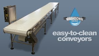 Easy To Clean Conveyor [upl. by Nauqan299]