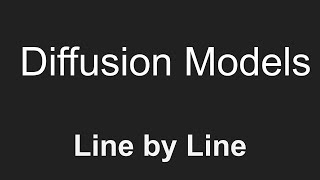 Train Diffusion Models  Line by line code example [upl. by Windham]