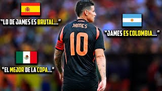 PRENSA MUNDIAL ELOGIA la FASE de GRUPOS de JAMES RODRIGUEZ en la COPA AMERICA 2024 [upl. by Retseh]