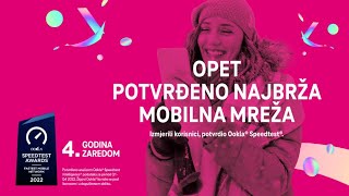 Opet potvrđeno najbrža mobilna mreža [upl. by Essenaj359]