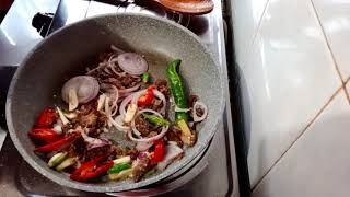 DAGING PEKASAM MASAK TAUCHObukan daging salai ye [upl. by Nnayrb]