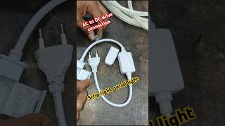 LED strip light drive connection  Sturlite LED strip light drive connection in tamil [upl. by Eromle]