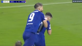 Martin Baturina Goal Dinamo Zagreb Vs Monaco 20 All Goals Analysis Highlights Result [upl. by Hplodur]