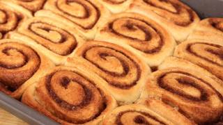 Homemade Cinnamon Rolls Recipe  Laura Vitale  Laura in the Kitchen Episode 300 [upl. by Rimisac]