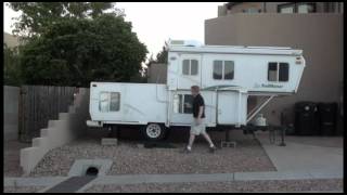 Opening a Trailmanor 2619 Travel Trailer [upl. by Sirotek]