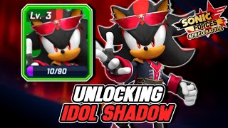 Unlocking Idol Shadow 🔓  Sonic Forces Speed Battle shorts [upl. by Hahnert]