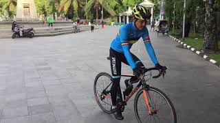 Sepeda Strattos S2 Polygon  Solo Indonesia Cycling [upl. by Thibaud188]