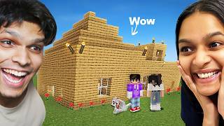 Finally New Ghar Ban Gaya Minecraft Mein 😍 [upl. by Jegger]