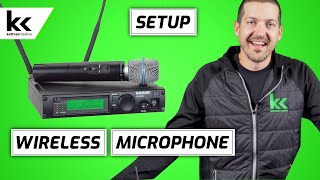 How To Setup A Wireless Microphone [upl. by Verna]