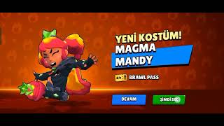 MAGMA MANDY aldım  brawl stars  keşfet brawlstars [upl. by Swart926]