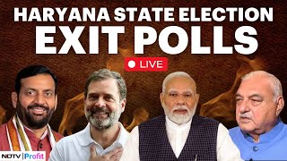 Haryana Exit Poll LIVE I Haryana State Election Exit Poll LIVE I Haryana Assembly Exit Poll LIVE [upl. by Rianna]