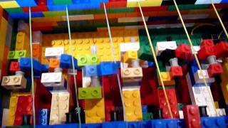 Lego harpsichord  How it works [upl. by Ainafets]