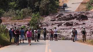 Rompimento de barragem em Brumadinho MG [upl. by Pearla854]