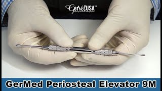 GerMed Periosteal Elevator 9M  Veterinary Dental Instruments  GerVetUSA [upl. by Nnalorac]