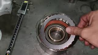 C4 transmission  direct clutch clearance checks [upl. by Notseh]